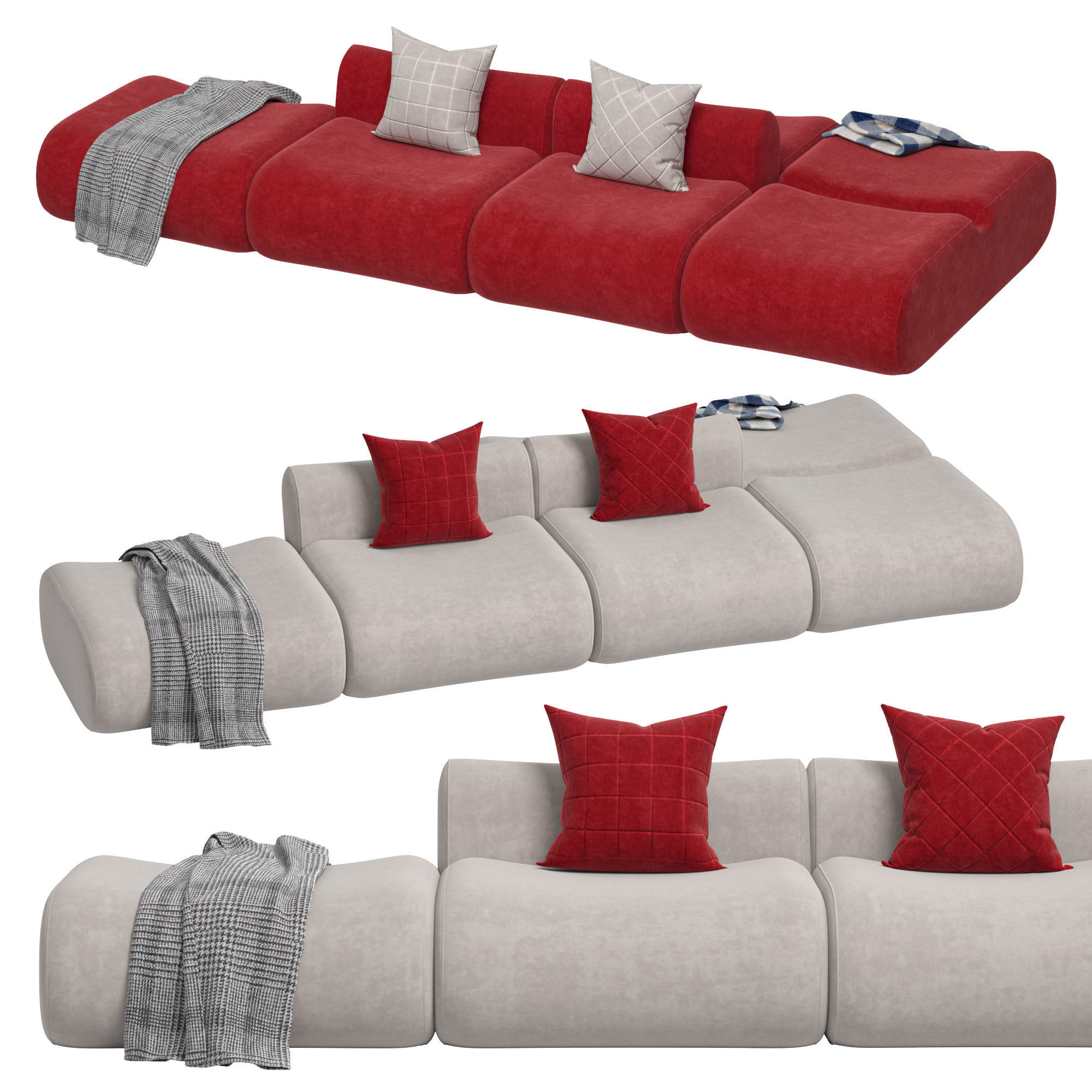 Modular Sofa Jardan Furneture Lemmy 3D model_1