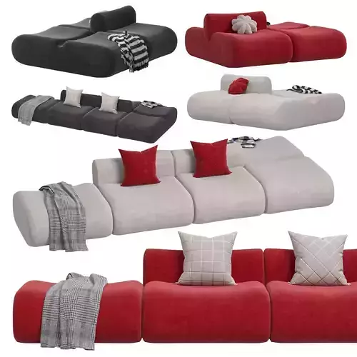Modular Sofa Jardan Furneture Lemmy 3D model