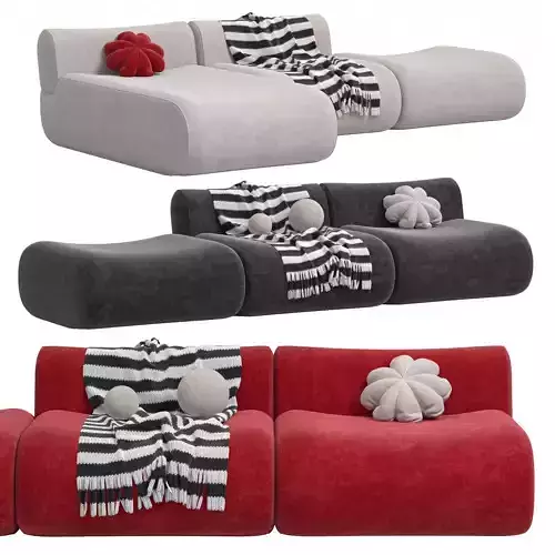 Modular Sofa Jardan Furneture Lemmy 3D model