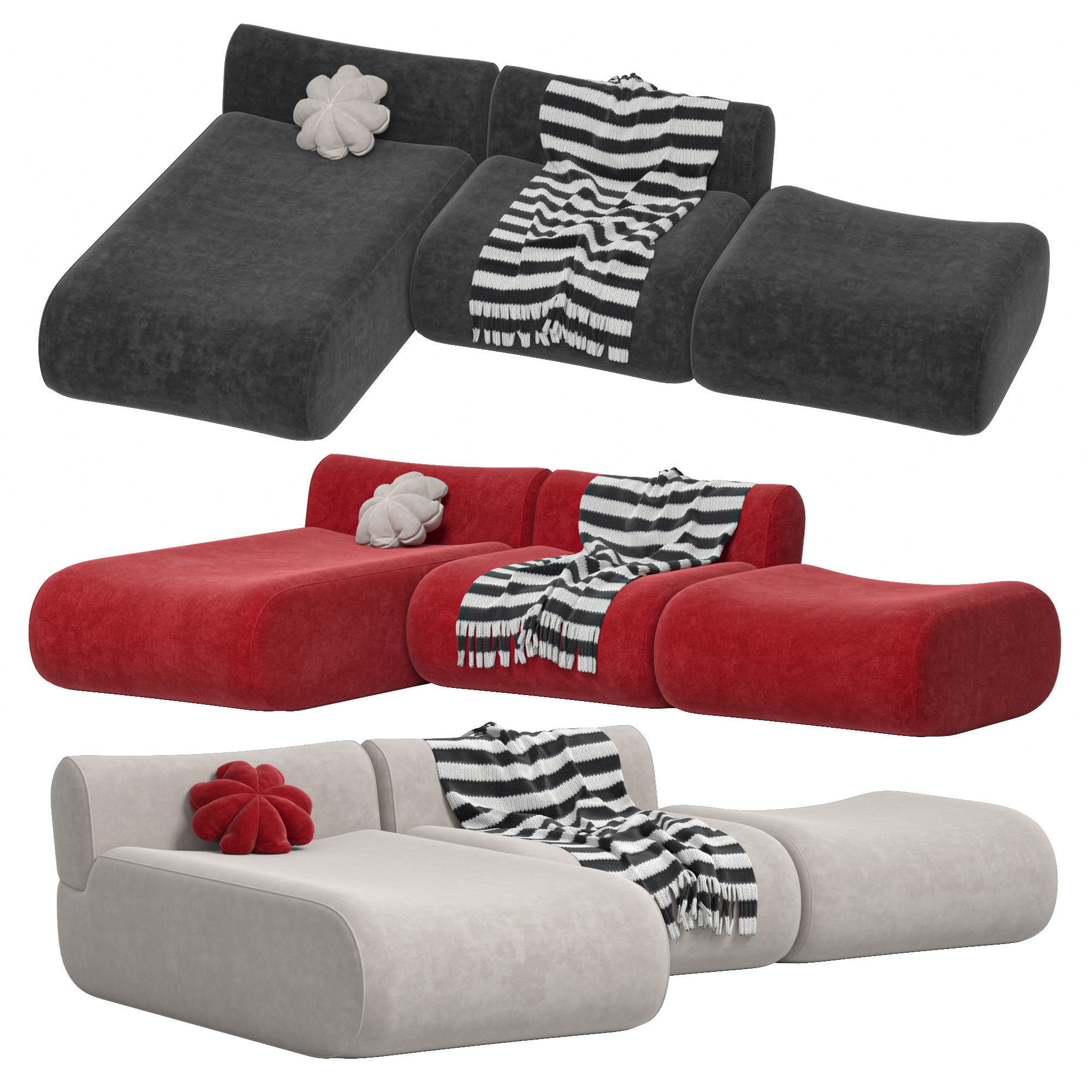 Modular Sofa Jardan Furneture Lemmy 3D model_1