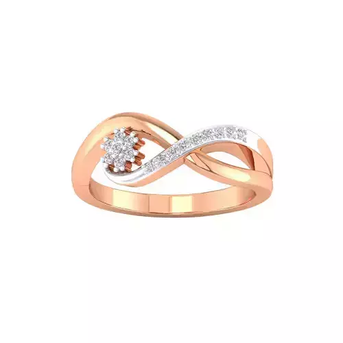 Women Wedding Engagement Ring STL OBJ FBX Renders Details