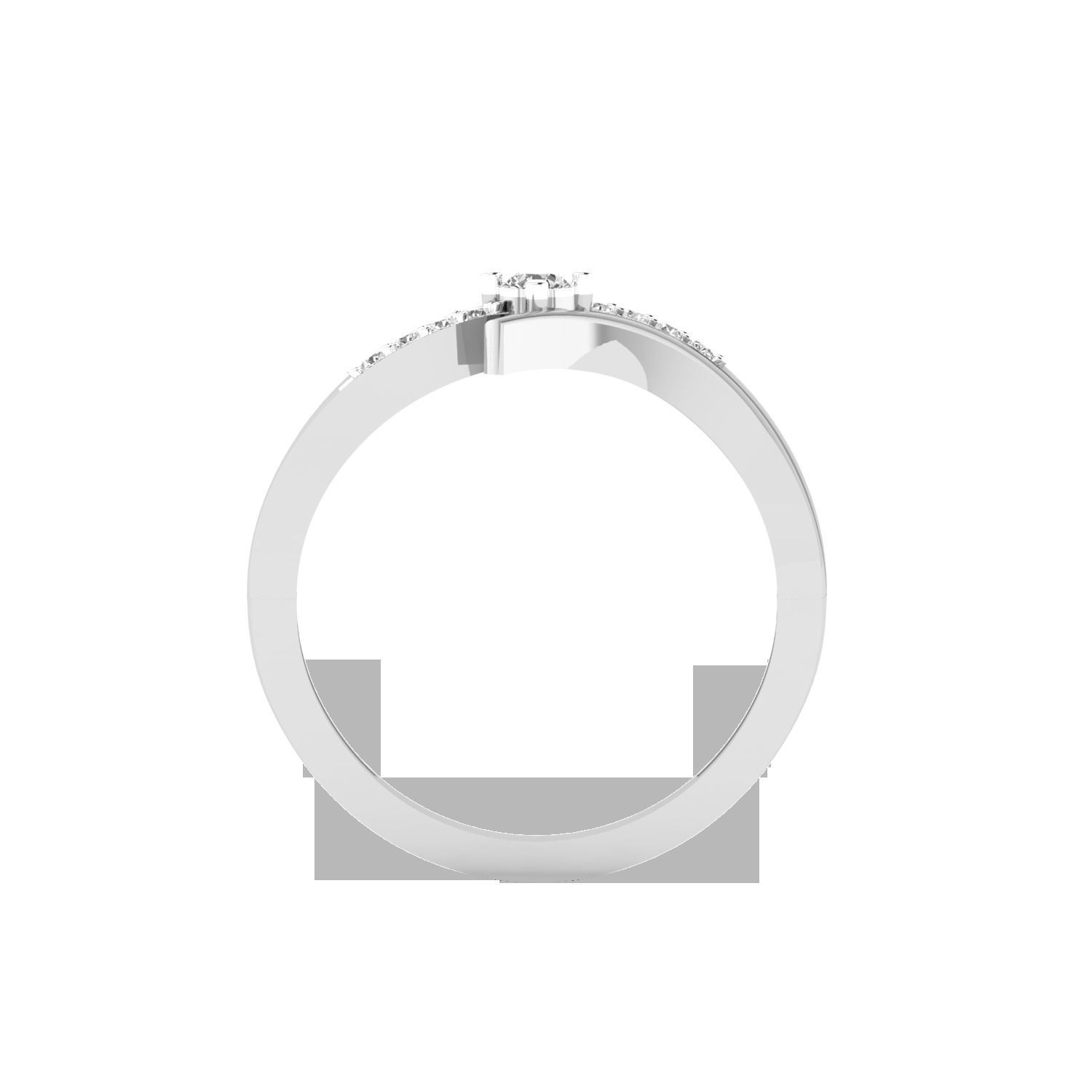 Women Wedding Engagement Ring STL OBJ FBX Renders Details 3D print model_26