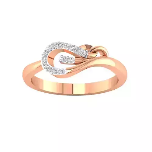 Women Wedding Engagement Ring STL OBJ FBX Renders Details