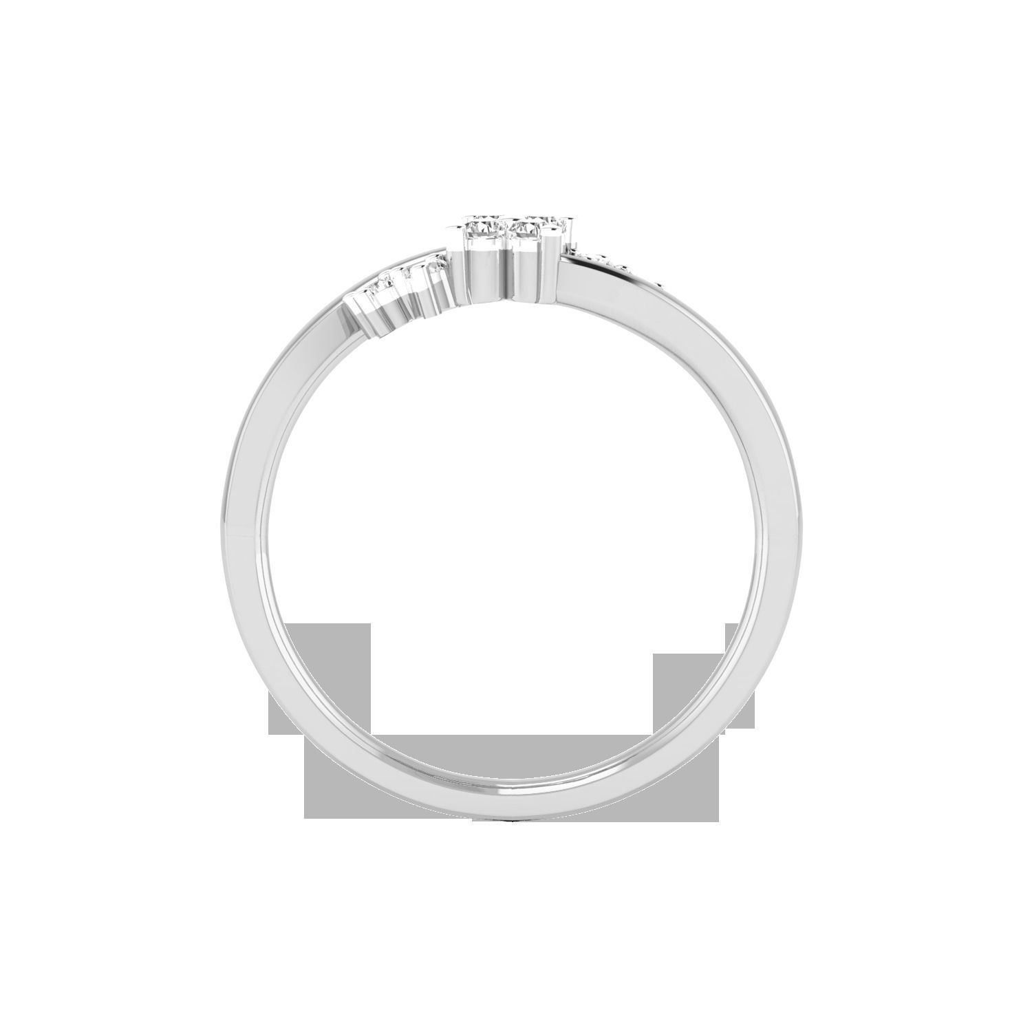 Women Wedding Engagement Ring STL OBJ FBX Renders Details 3D print model_22