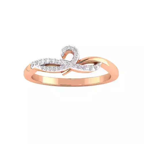 Women Wedding Engagement Ring STL OBJ FBX Renders Details