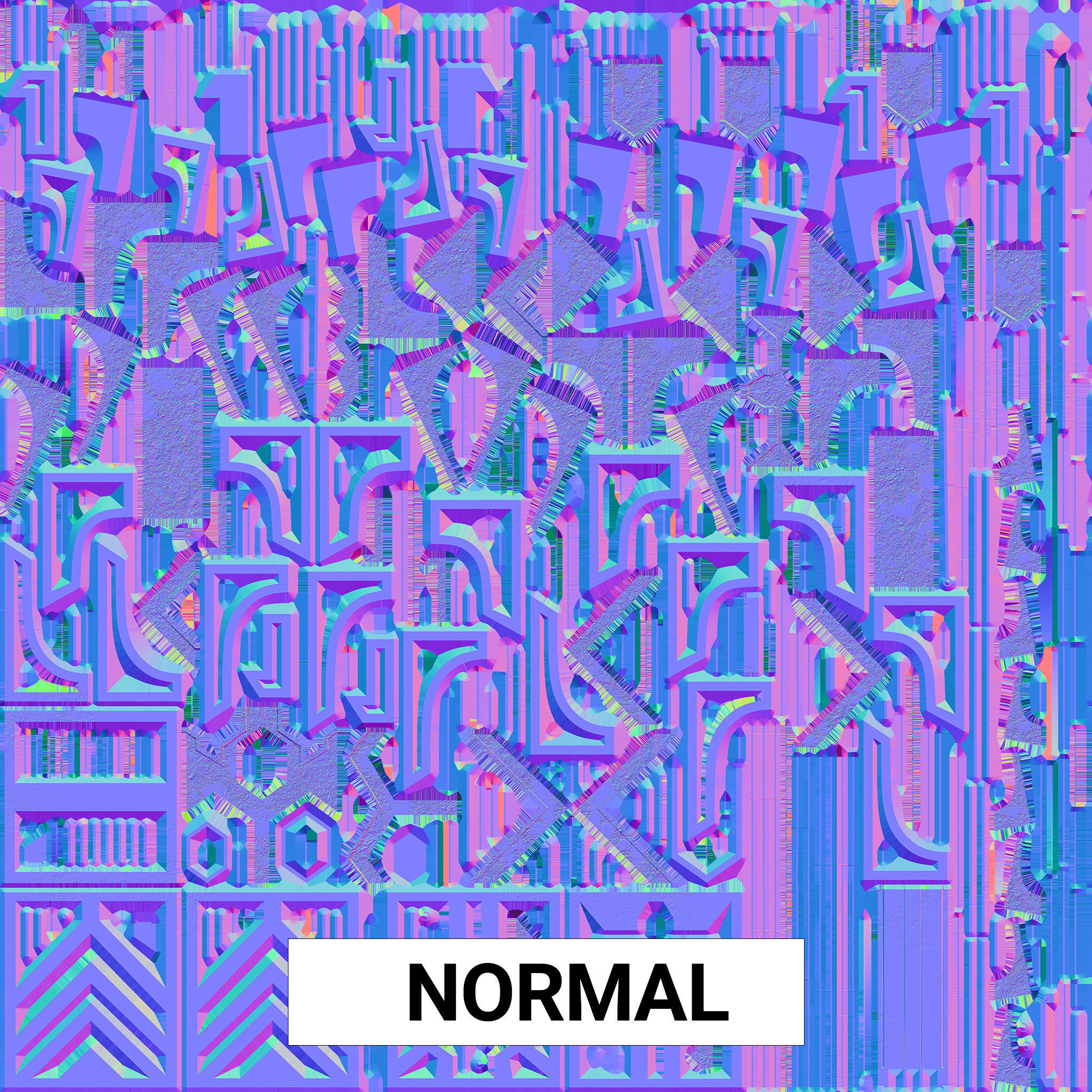 Hextech Crafting Box Low-poly 3D model_14