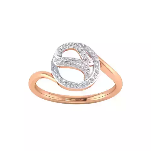 Women Wedding Engagement Ring STL OBJ FBX Renders Details