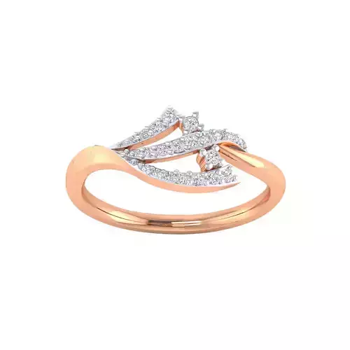 Women Wedding Engagement Ring STL OBJ FBX Renders Details