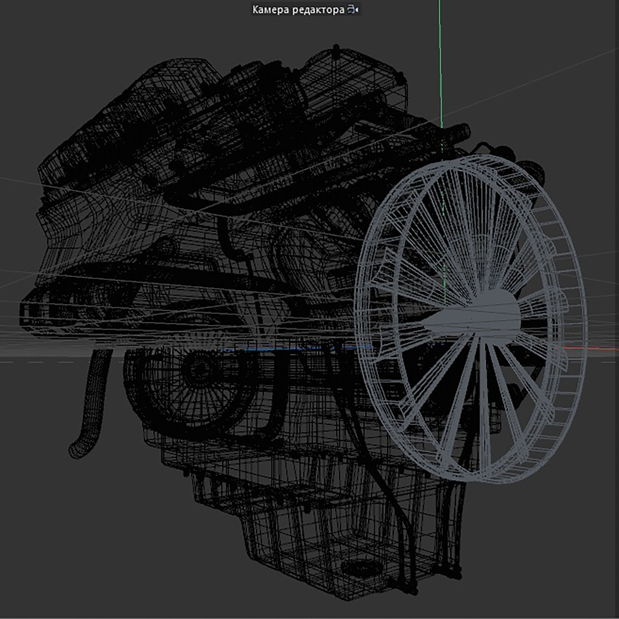 engine old 3D model_15