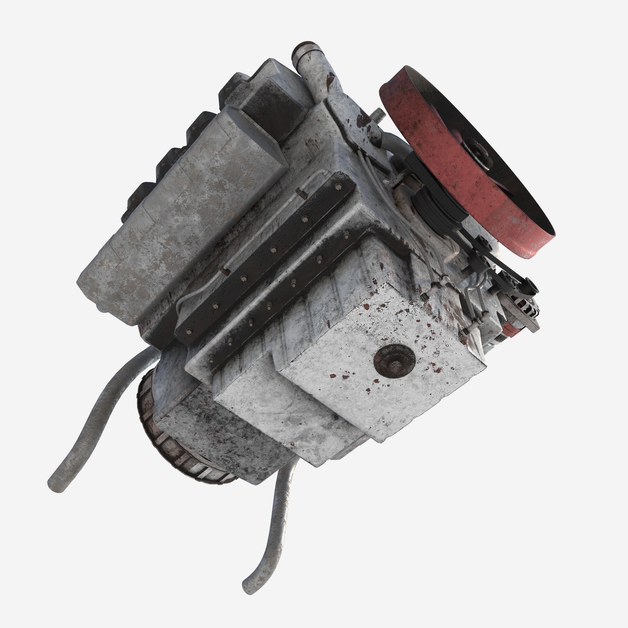engine old 3D model_5
