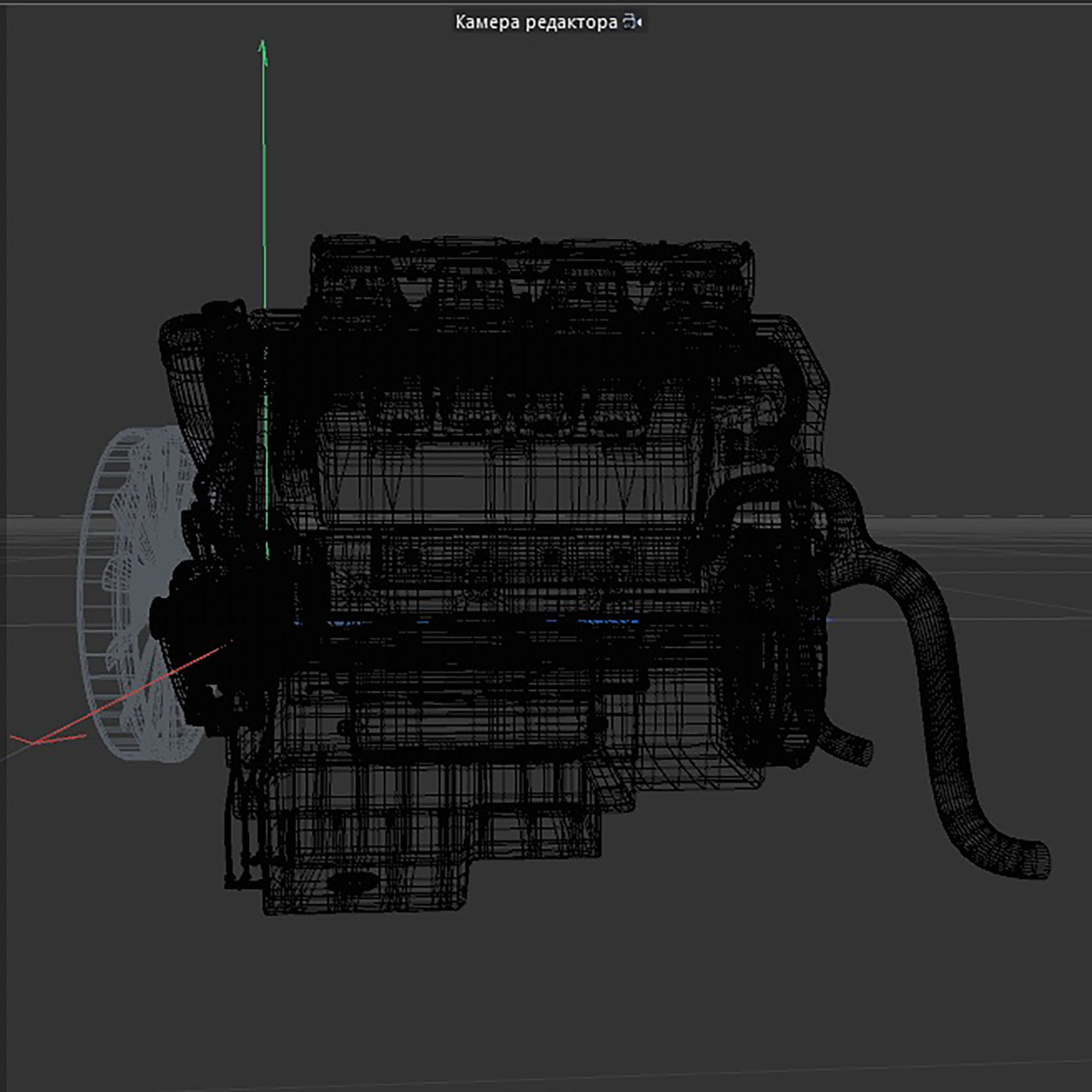 engine old 3D model_16