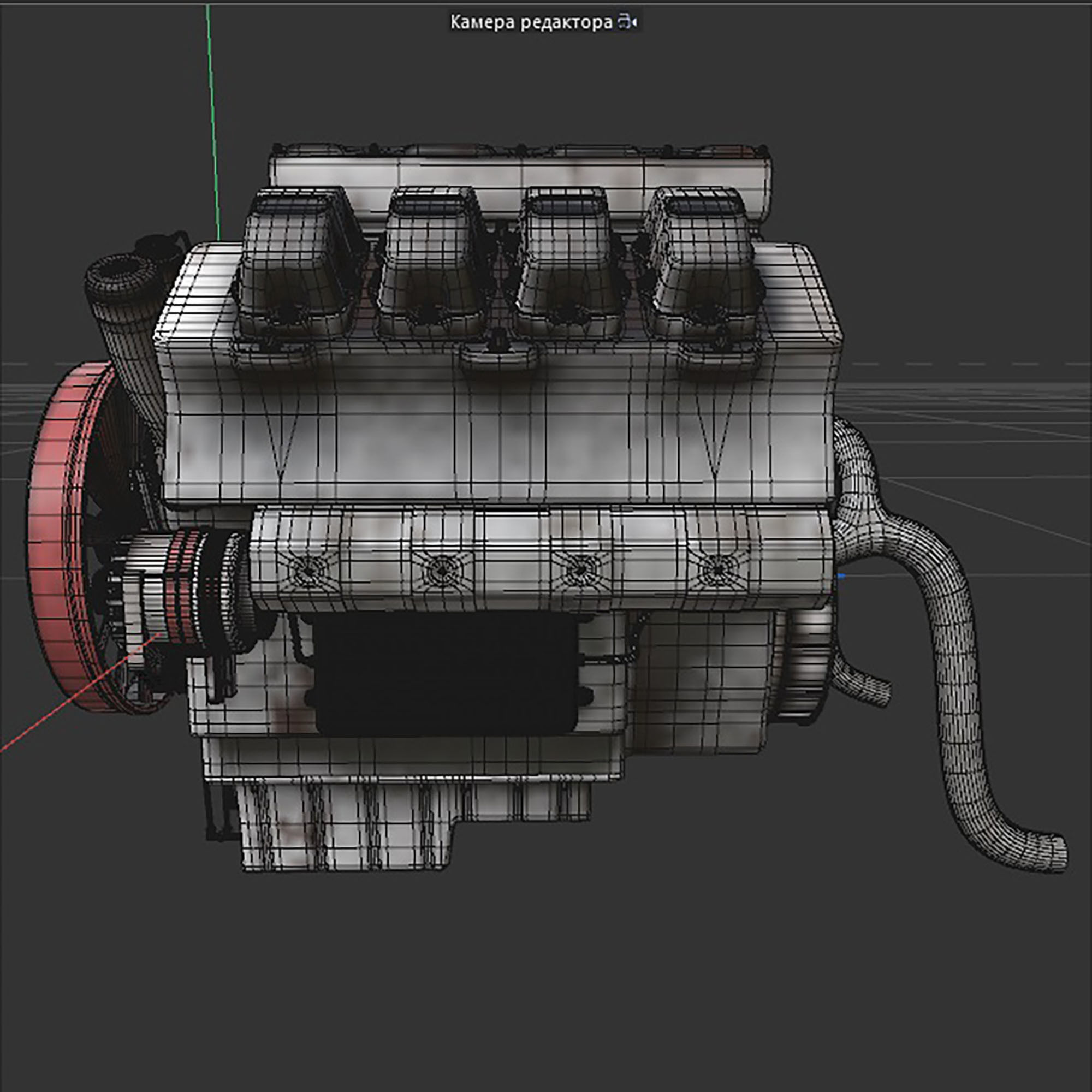 engine old 3D model_10