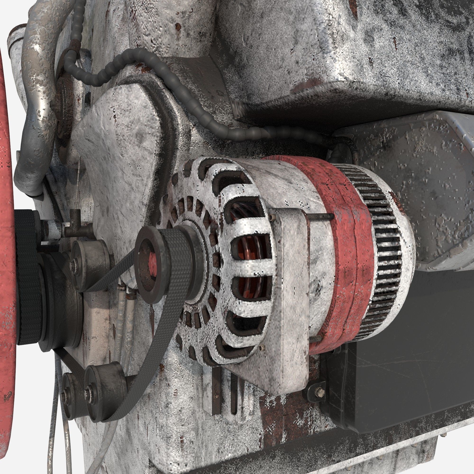 engine old 3D model_7