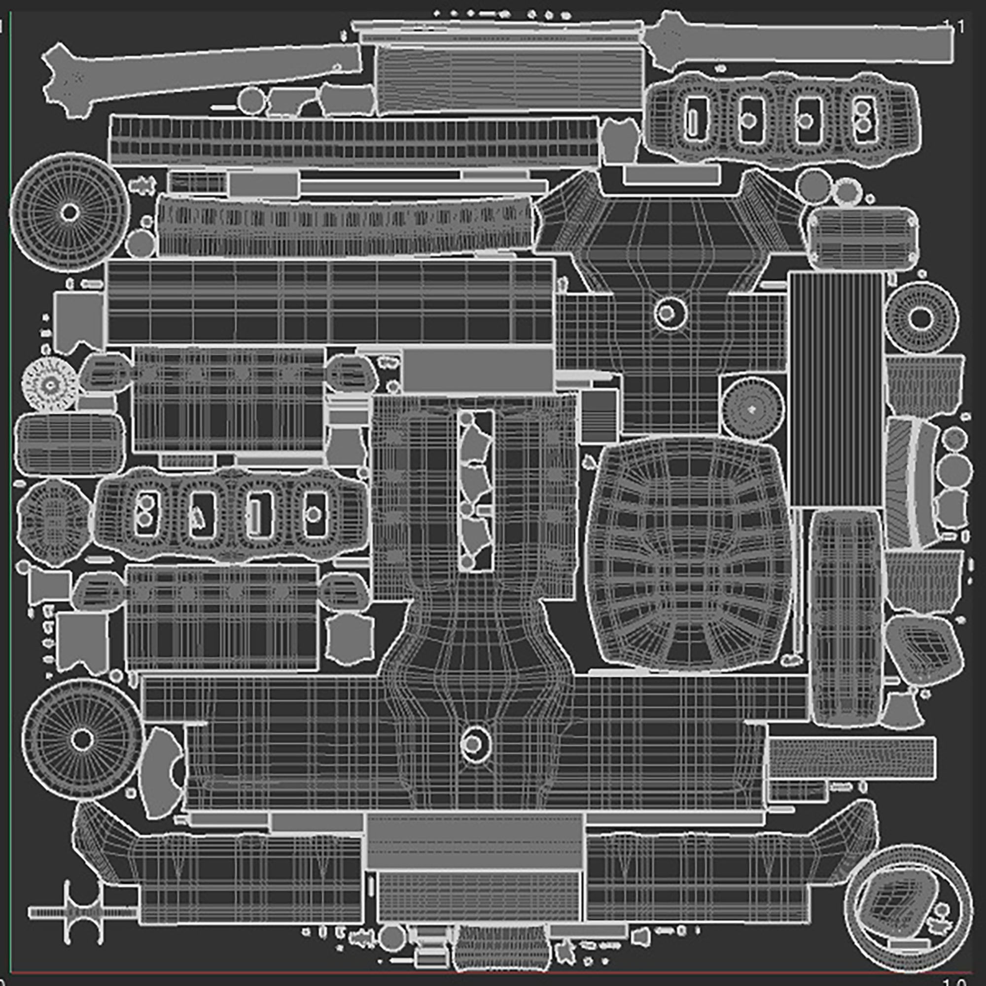 engine old 3D model_19