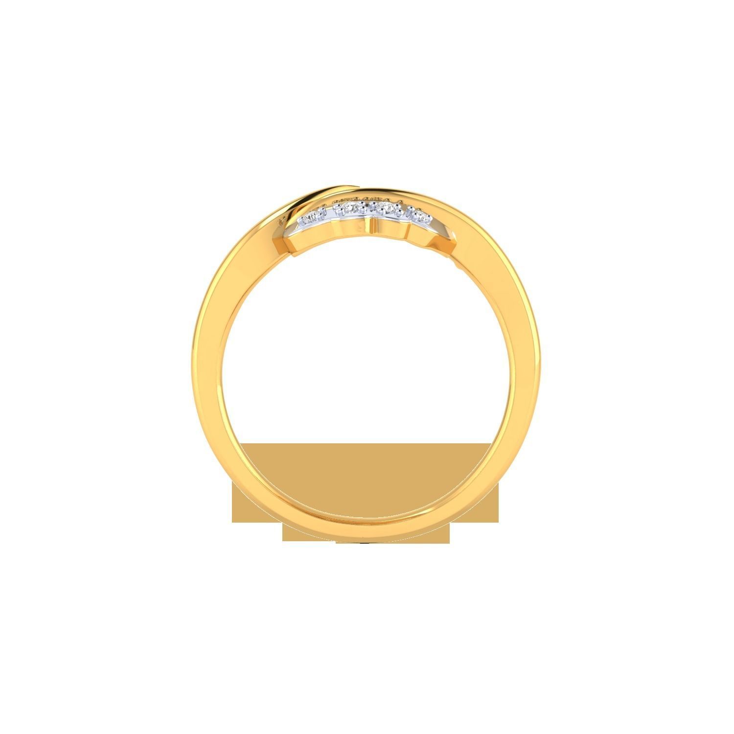 Women Wedding Engagement Ring STL OBJ FBX Renders Details 3D print model_24