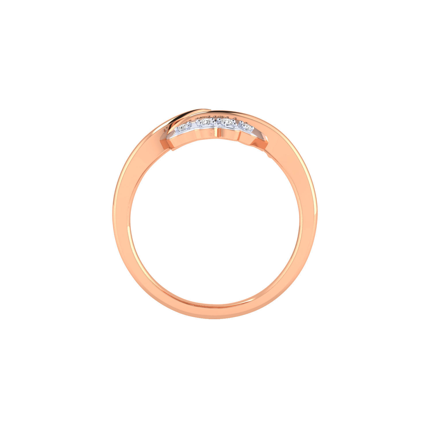 Women Wedding Engagement Ring STL OBJ FBX Renders Details 3D print model_18