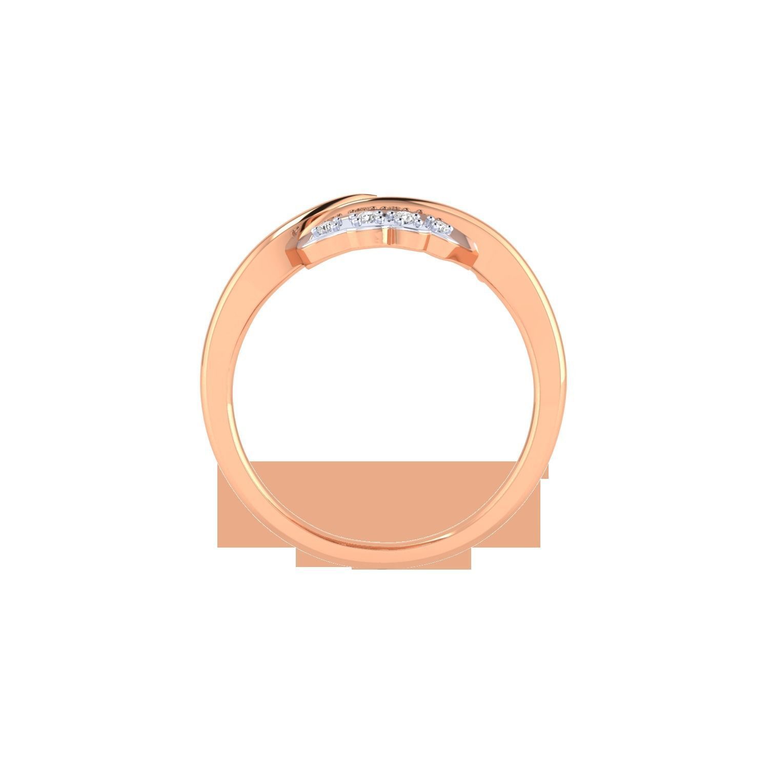 Women Wedding Engagement Ring STL OBJ FBX Renders Details 3D print model_19