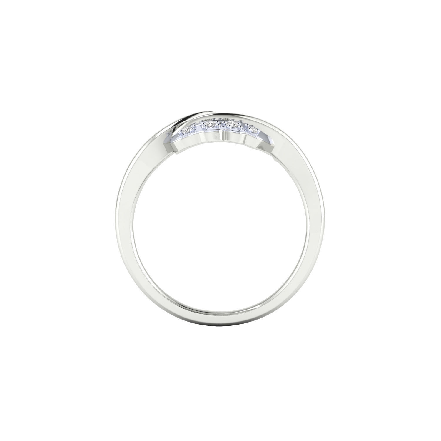 Women Wedding Engagement Ring STL OBJ FBX Renders Details 3D print model_21