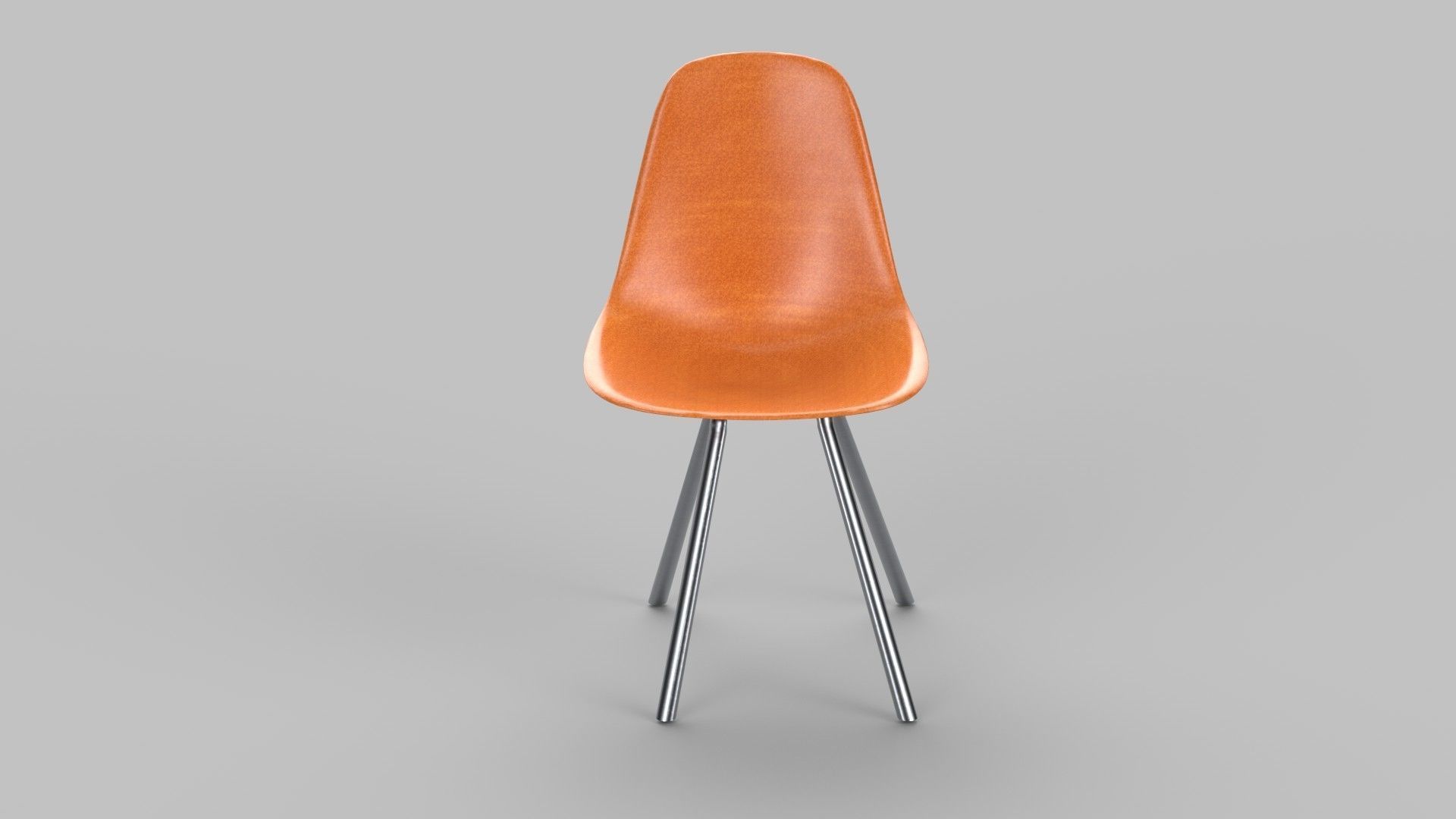 chair Low-poly 3D model_3
