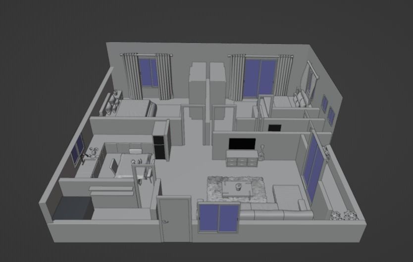 FLOOR PLAN 3D model_4