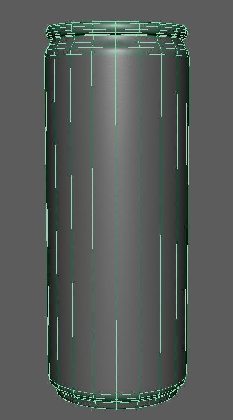 Red Bull model Low-poly 3D model_8