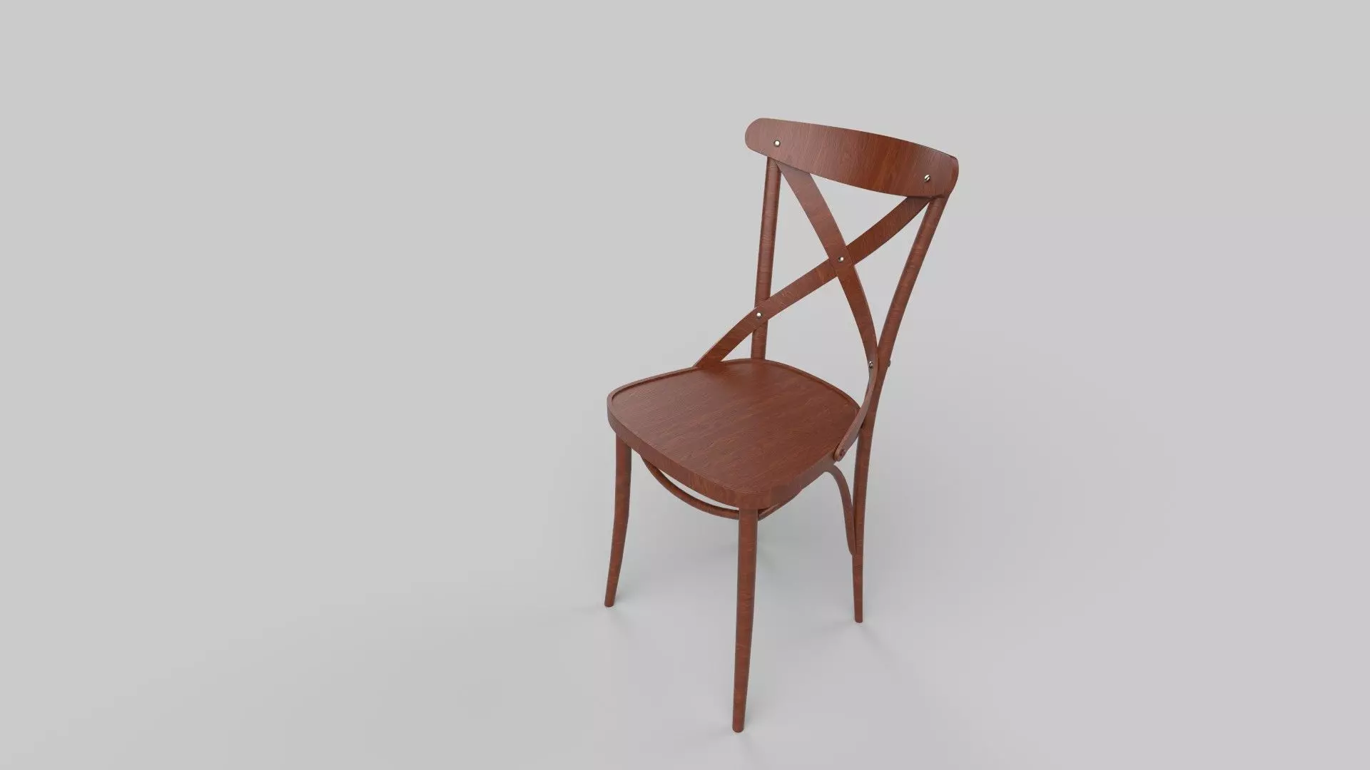 chair  Low-poly 3D model_0