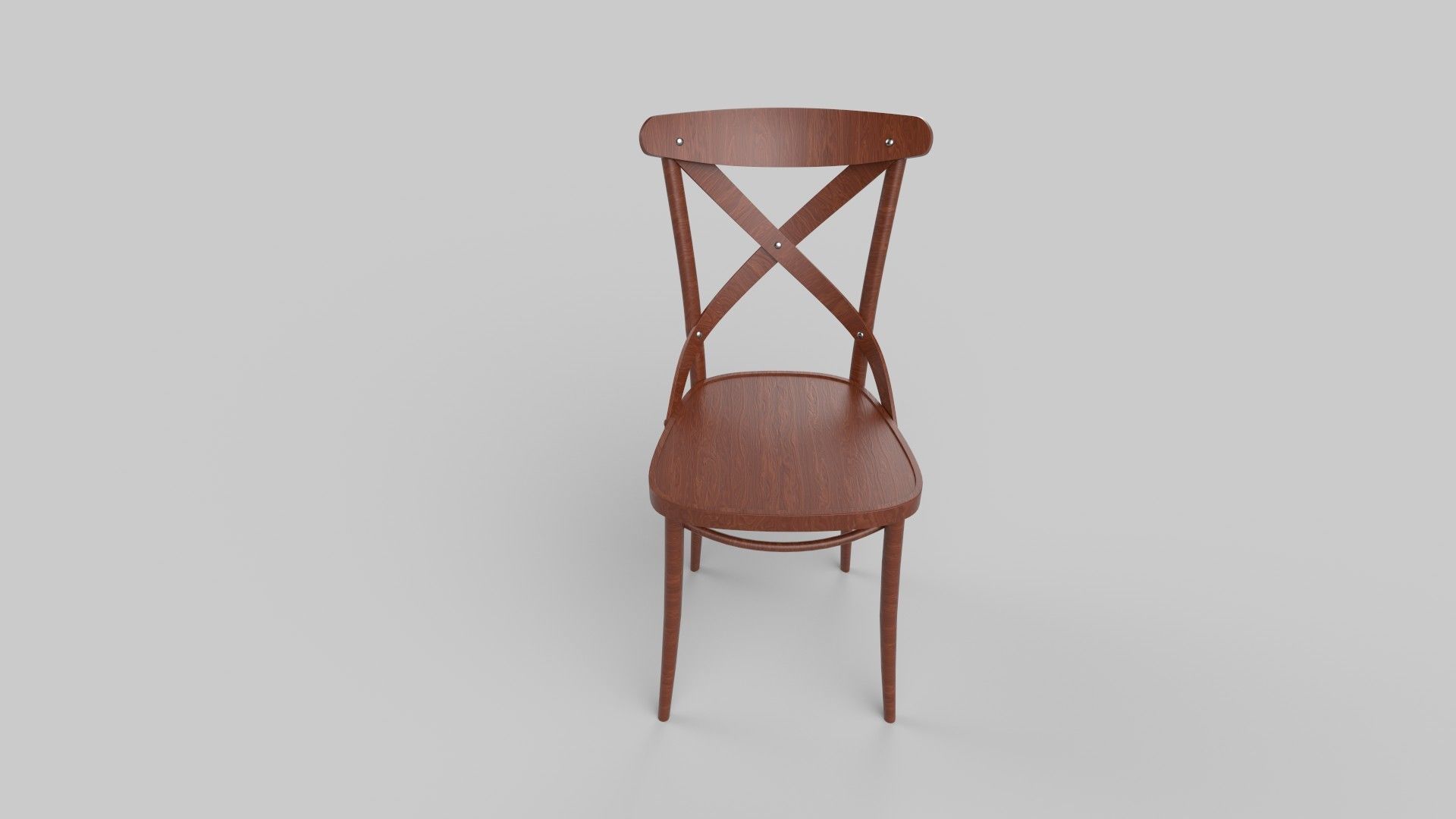 chair  Low-poly 3D model_1