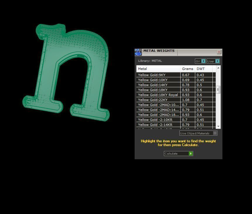 Alphabet - N 3D print model_1