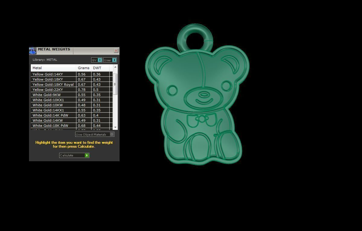 Kids Pendant - 4 3D print model_1