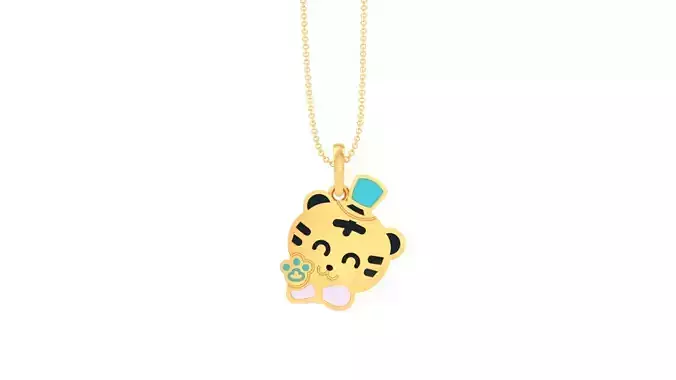 Kids Pendant - 98 3D print model