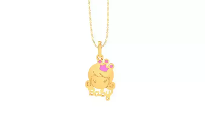 Kids Pendant - 86 3D print model