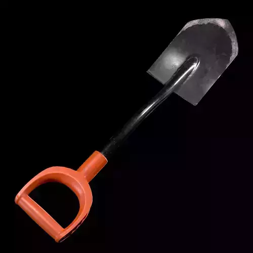 Fiskars worn shovel solid