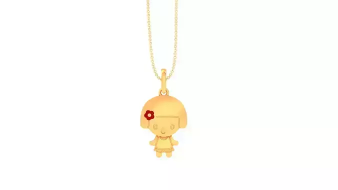 Kids Pendant - 68 3D print model