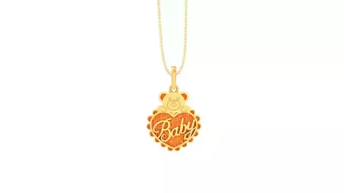 Kids Pendant - 66 3D print model