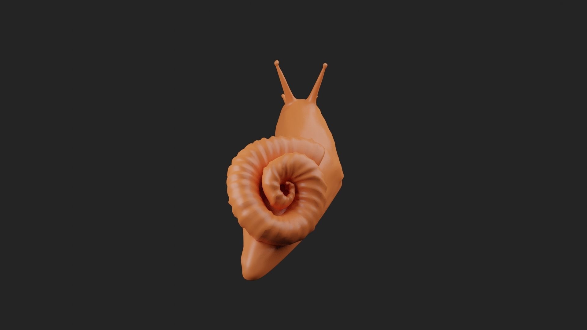 Snail Sculpt 3D print model_4