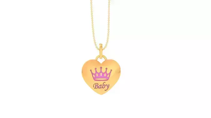 Kids Pendant - 51 3D print model