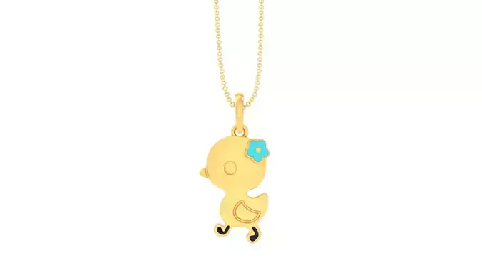 Kids Pendant - 13 3D print model