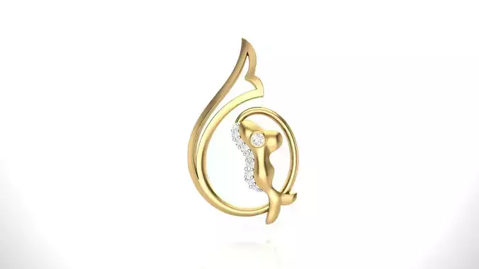 Kids Pendant - 1 3D print model