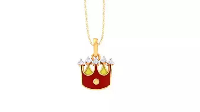 Kids Pendant - 16 3D print model