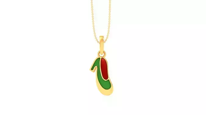 Kids Pendant - 14 3D print model
