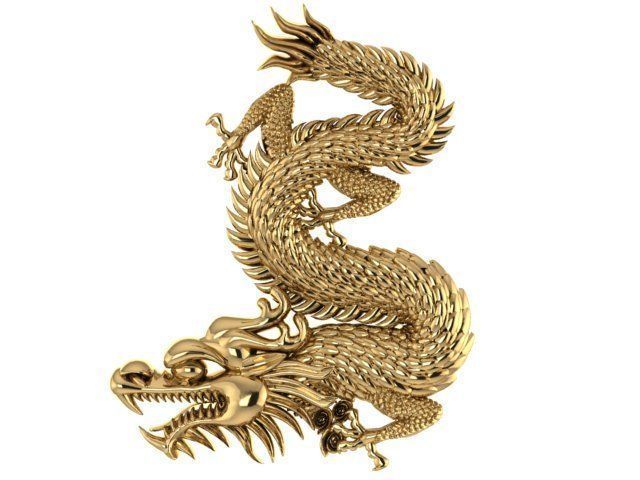 Dragon Sky China 3D print model_3