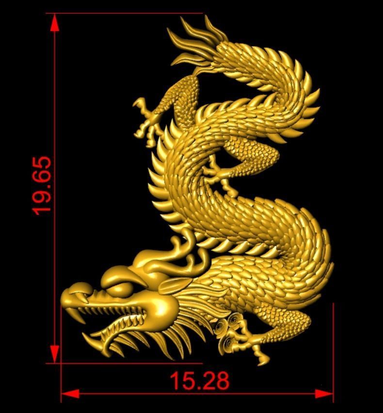 Dragon Sky China 3D print model_2