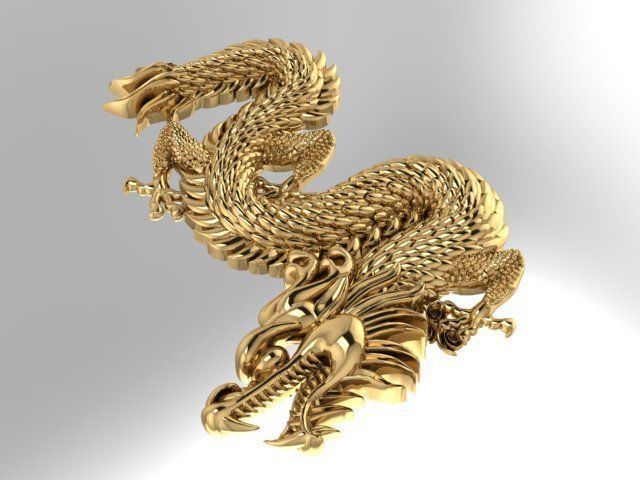 Dragon Sky China 3D print model_4