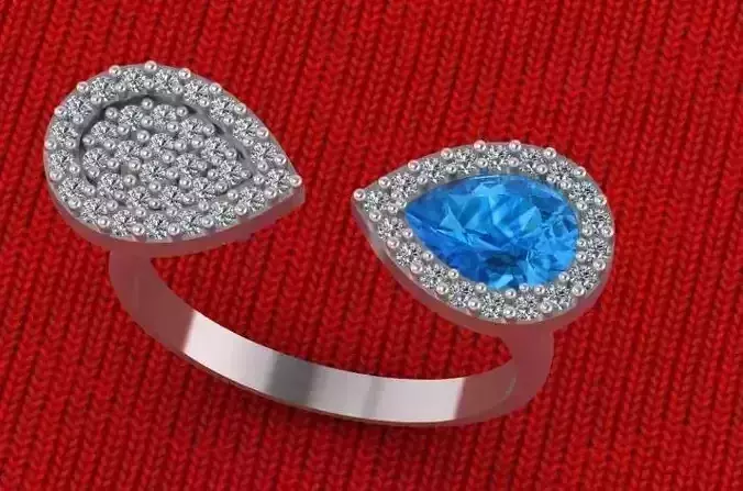 queen ring 3D print model