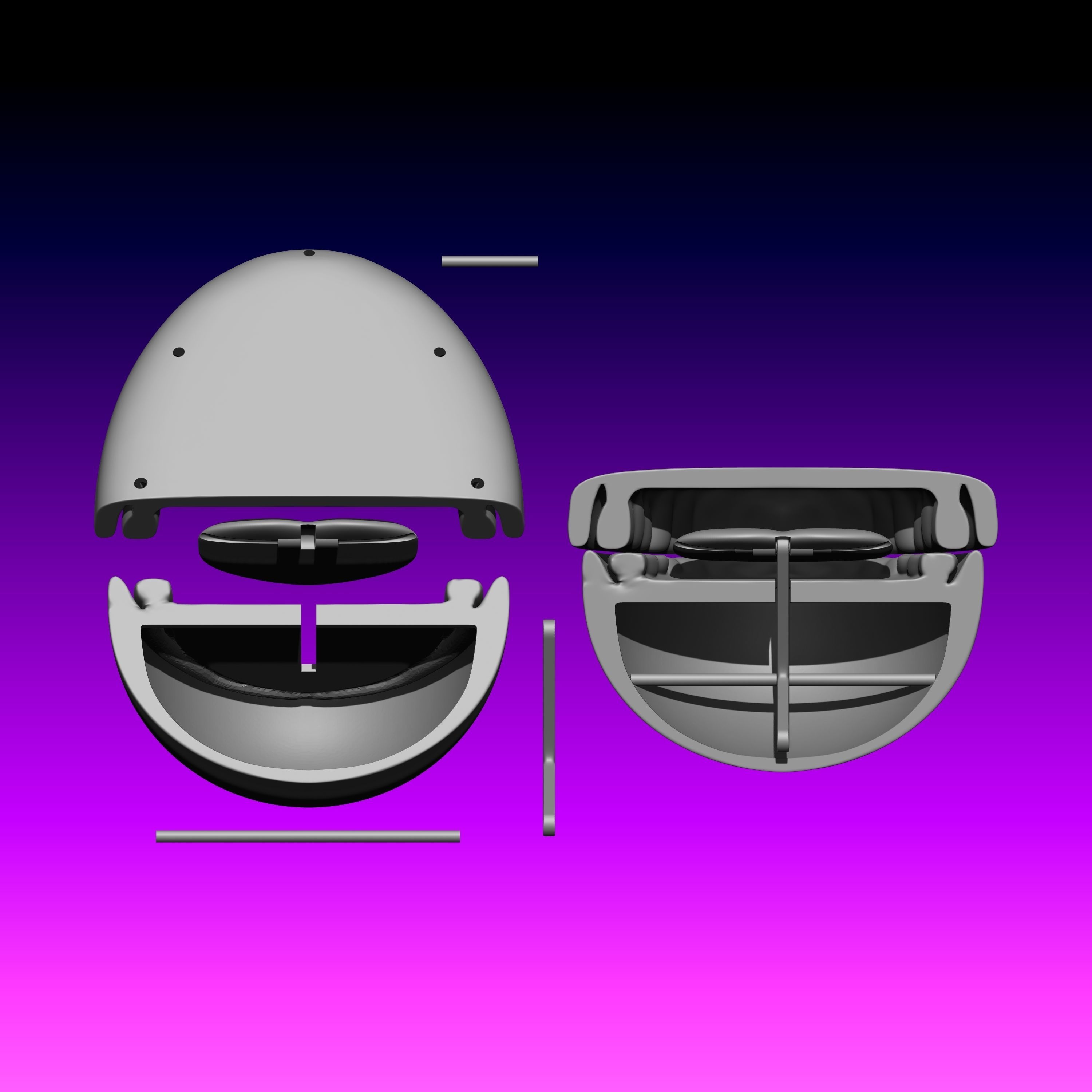 FREE BETA mecanismo de boca y lengua  ventriloquist mechanism Free 3D print model_5