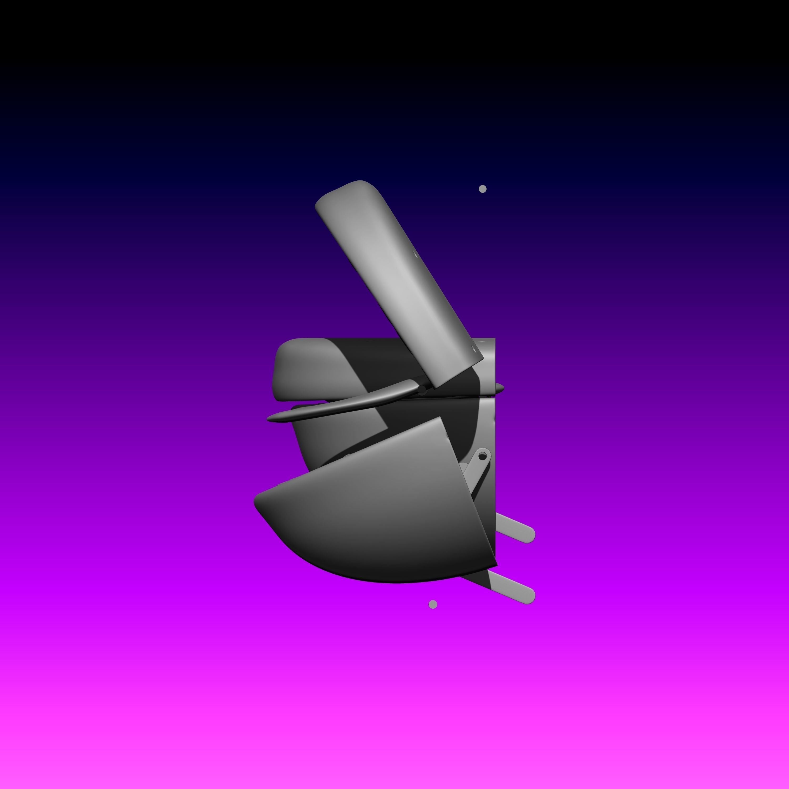 FREE BETA mecanismo de boca y lengua  ventriloquist mechanism Free 3D print model_3