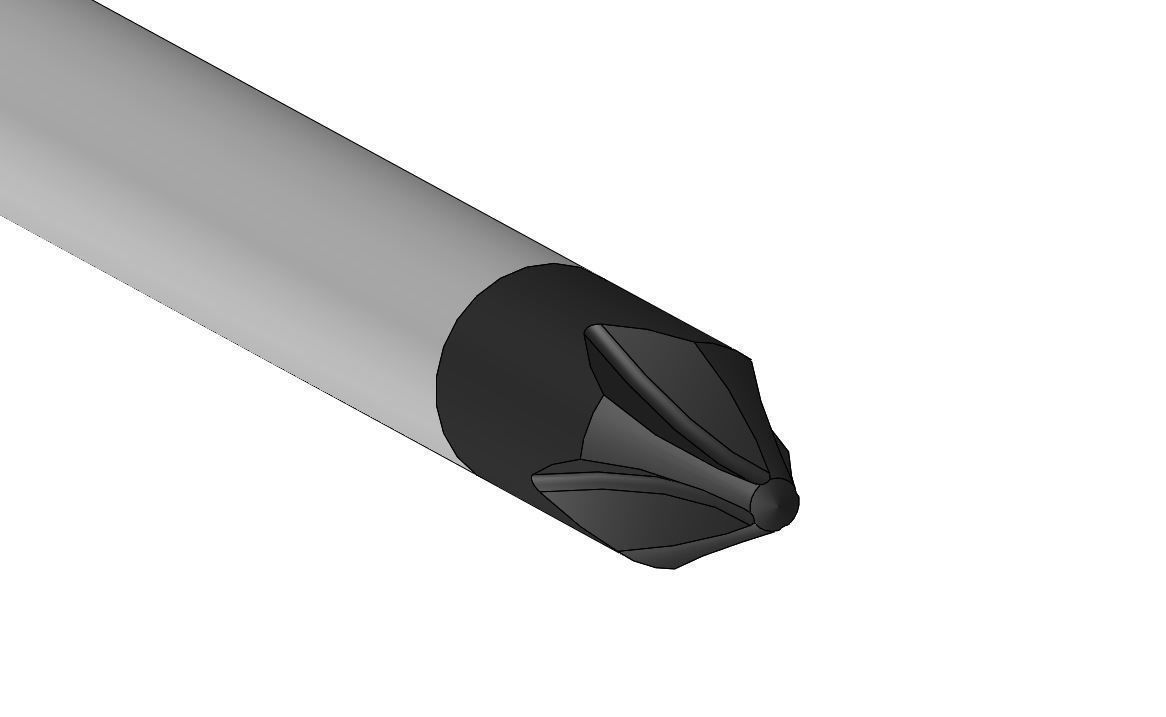 Screwdriver Philips 1 3D model_9