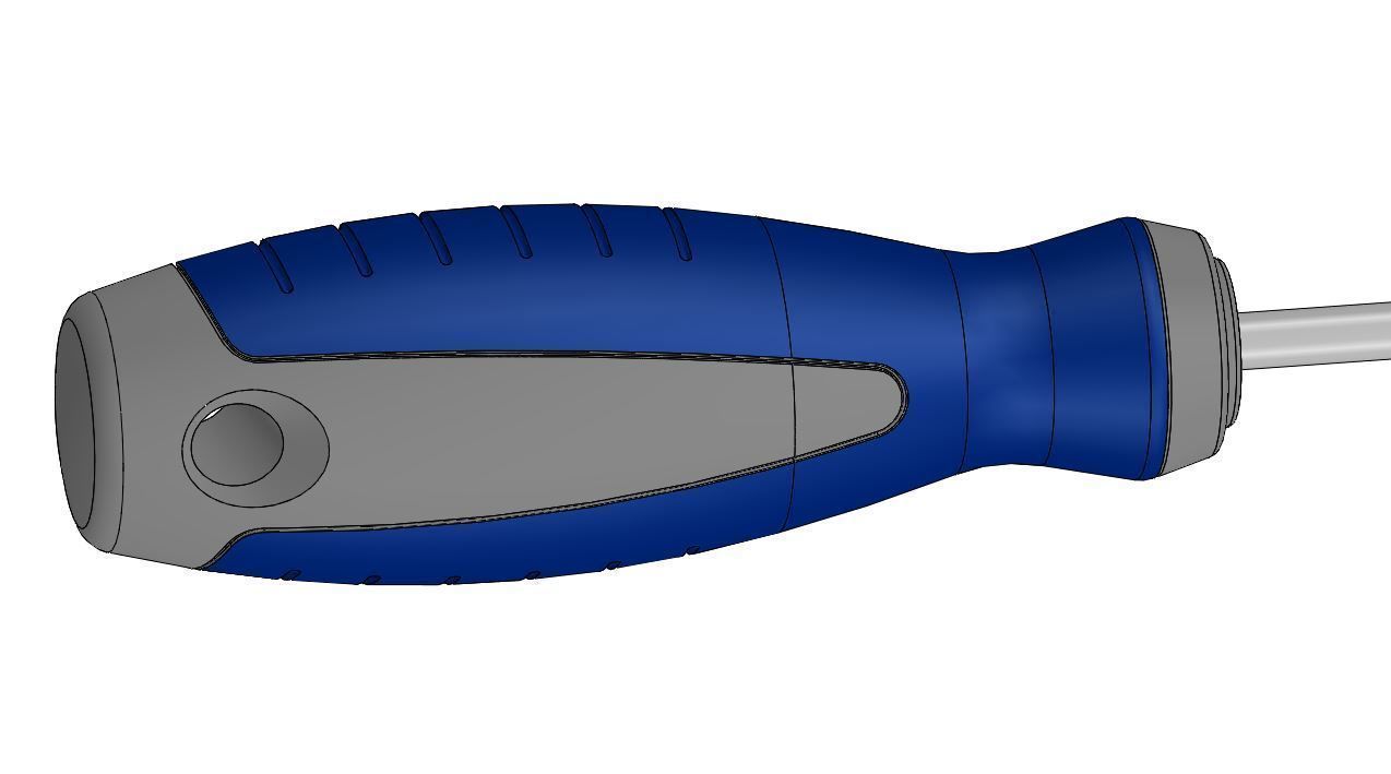 Screwdriver Philips 1 3D model_8