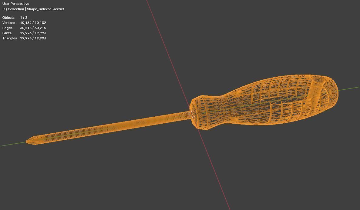 Screwdriver Philips 1 3D model_11