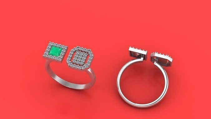 rings Free 3D print model